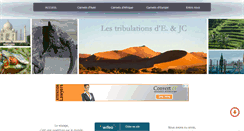 Desktop Screenshot of manuetjc-tribulations.com